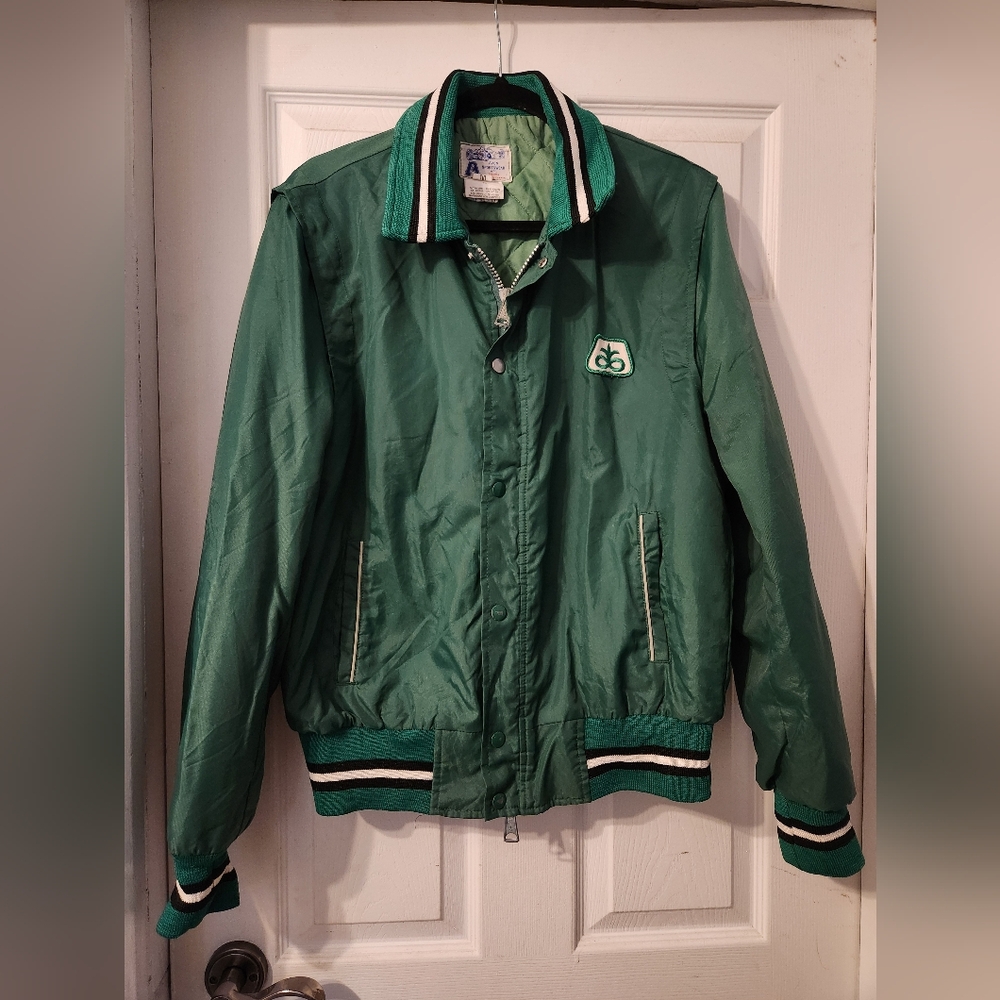Vintage Pioneer Seed Varsity Jacket